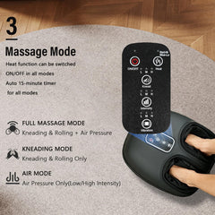 Cotsoco massager with air compression highlights adjustable levels
