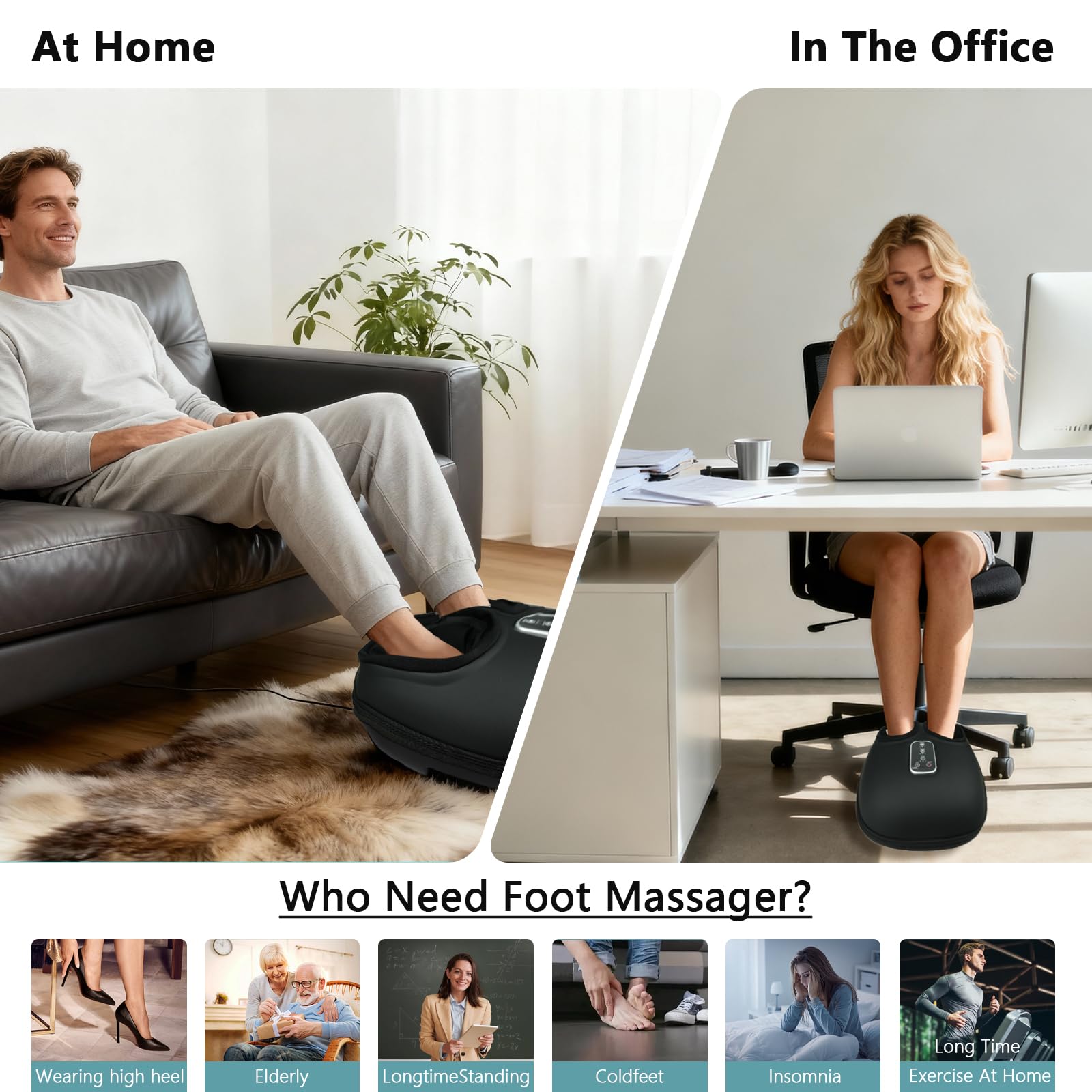 Cotsoco detachable foot covers ensure hygiene after sessions