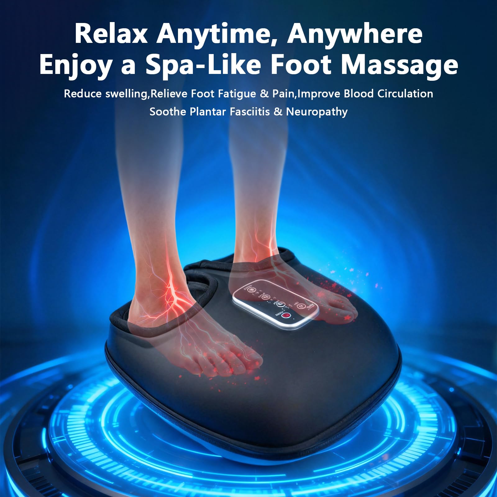 Cotsoco foot massager infrared heat warms cold feet gently