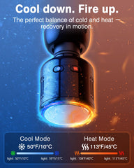 Cotsoco mini massage gun with cold therapy speeds post-workout recovery.