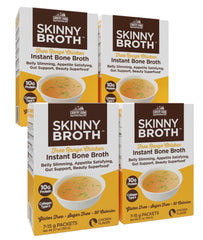Country Farms Skinny Broth 7-Day Plan packaging highlights a convenient, protein-packed broth