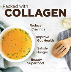 Country Farms Skinny Broth powder dissolves easily for on-the-go nutrition