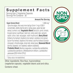 Country Farms VegiCaps capsule close-up highlighting real food ingredients.