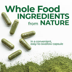 Country Farms VegiCaps serving idea shows easy daily greens with meals.