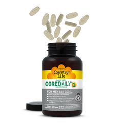 Country Life CORE Daily-1 packaging shows easy daily use for men 50+.