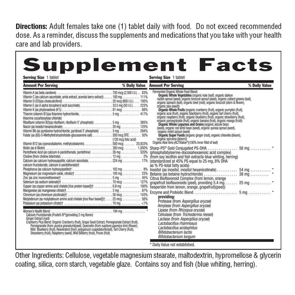 Cranberry plus blend in Country Life CORE Daily-1 for antioxidants