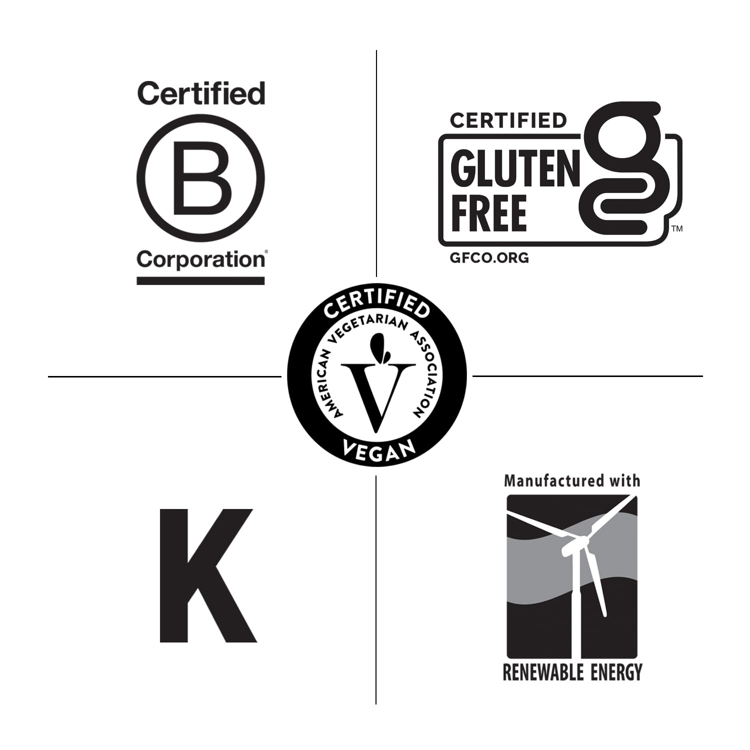 Country Life gluten-free and vegan certifications shown on packaging.