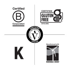 Country Life gluten-free and vegan certifications shown on packaging.