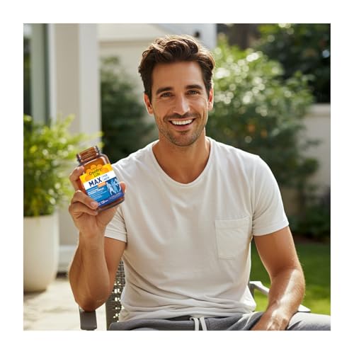 Country Life Max for Men bottle back; label highlights Saw Palmetto and Lycopene.
