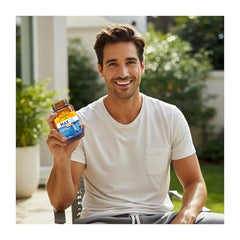 Country Life Max for Men bottle back; label highlights Saw Palmetto and Lycopene.