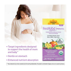 Country Life Realfood Organics Prenatal Multi organic fruits and vegetables blend visible