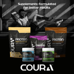 COURA gluten-free formula designed for gluten-conscious athletes