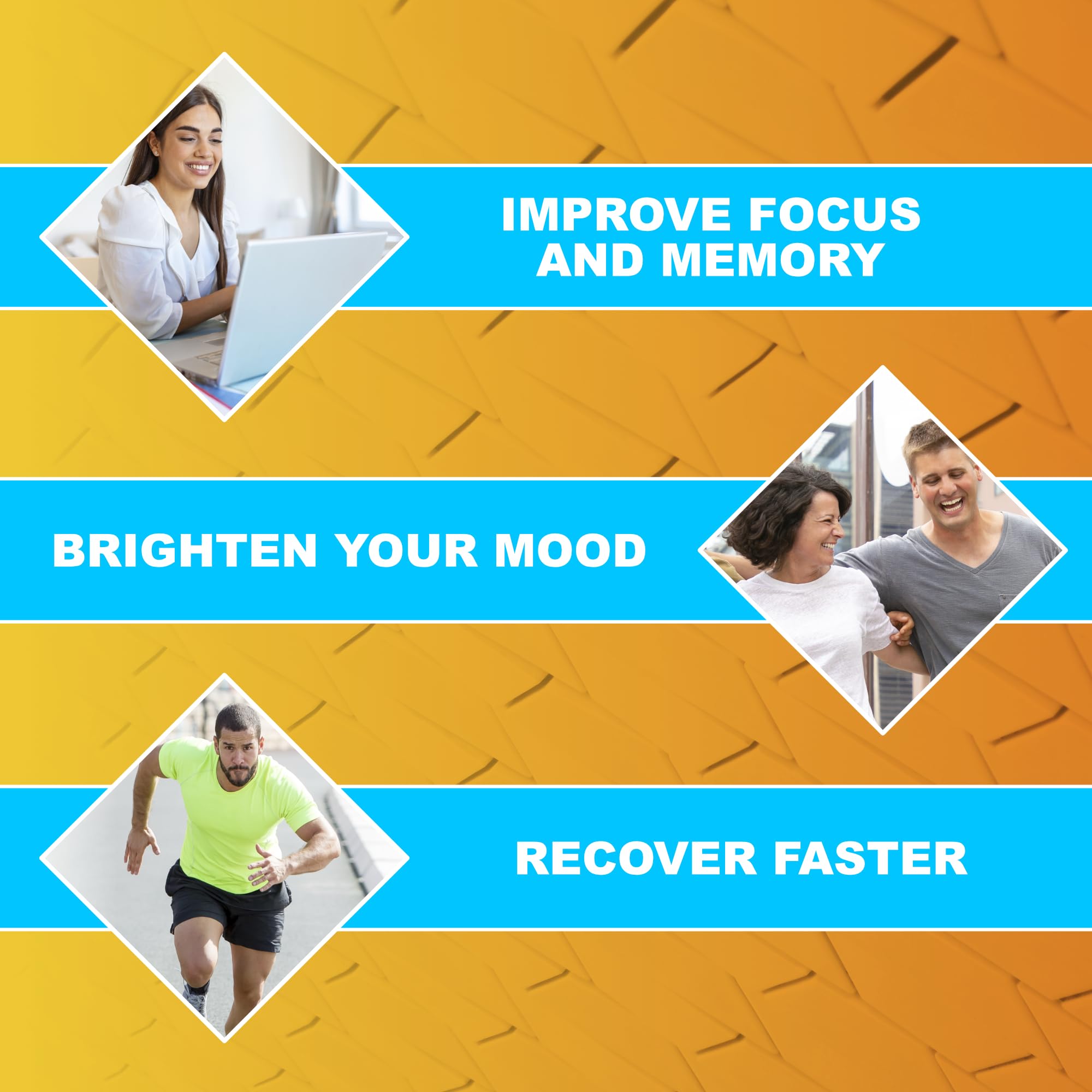 Cover Three Brain Assist orange-slice liquid in a glass ready for daily use