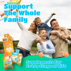 Cover Three Dairy-free and nut-free kids supplement, allergy-friendly option.