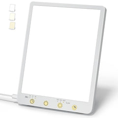 Covozon Light Therapy Lamp front view shows high brightness for daytime energy
