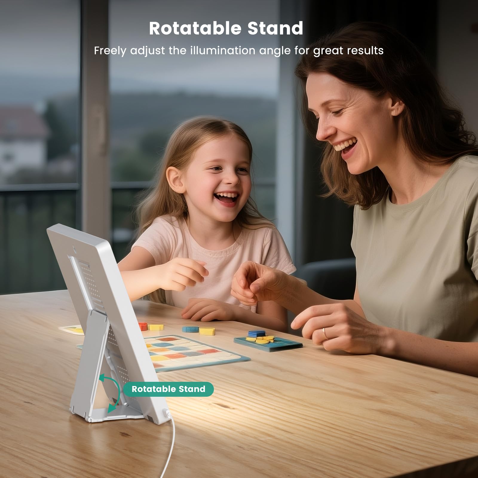 Covozon lamp modes demonstrate Energize, Balance, and Relax for daily needs