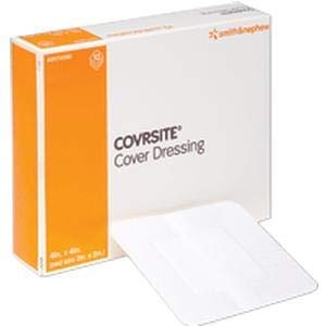 Covrsite cover dressing 6x6, water-resistant, gentle adhesive for secondary wound cover