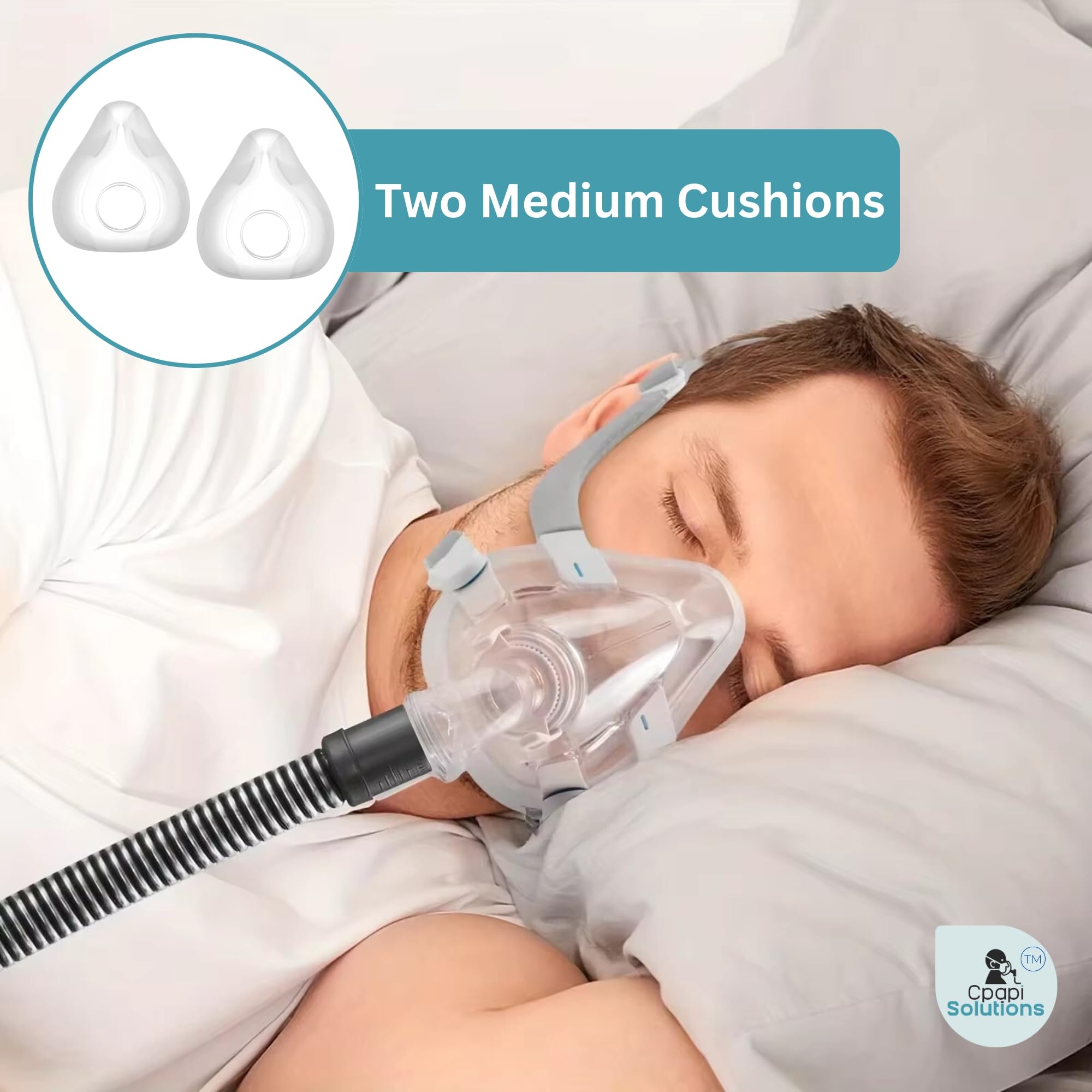 CPAPi Solutions F20 cushion compatibility with AirFit and AirTouch masks.