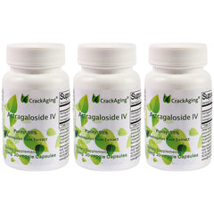 Crackaging Astragaloside IV bottle front view showing premium immune support potential.