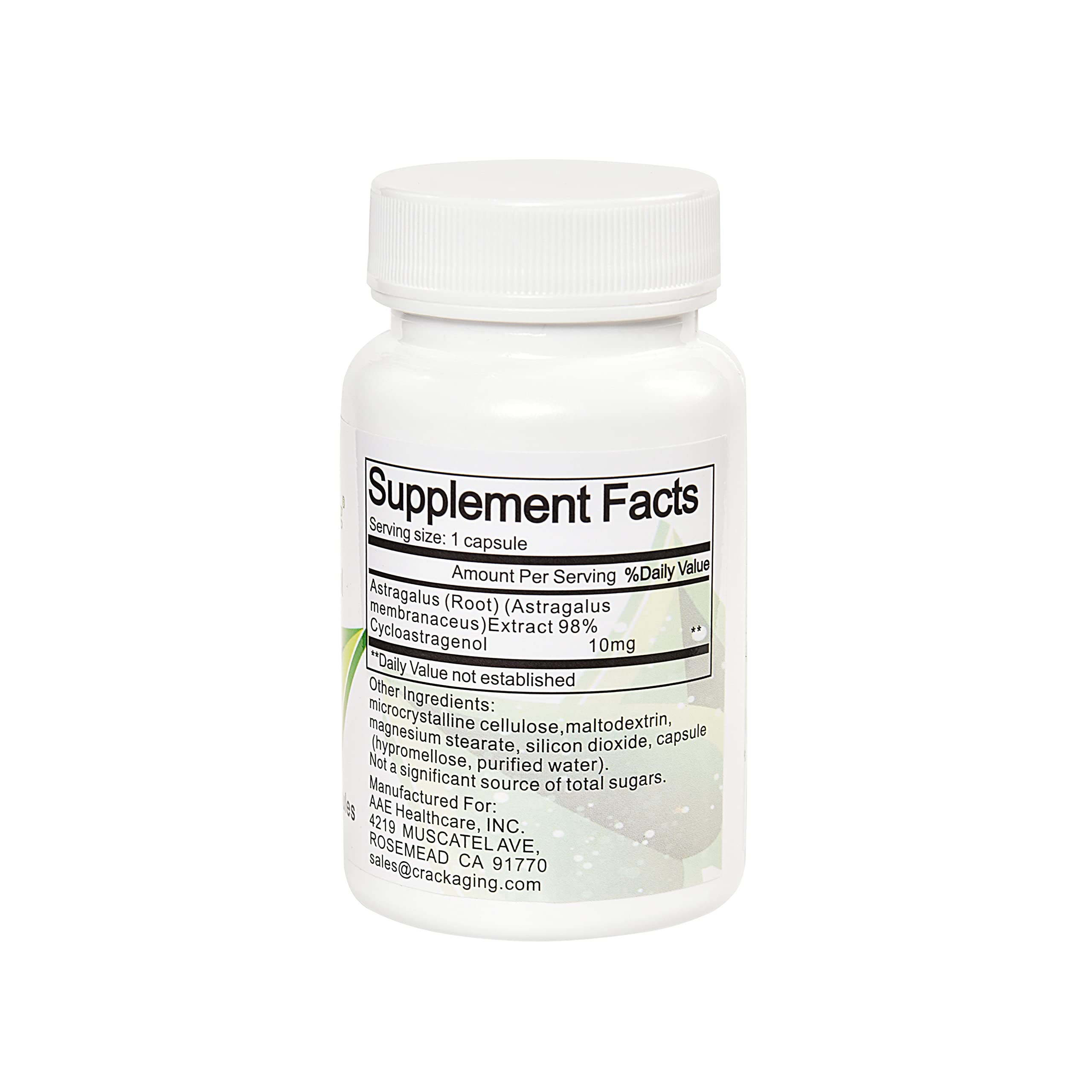 Hypersorption technology note on bottle for better bioavailability.