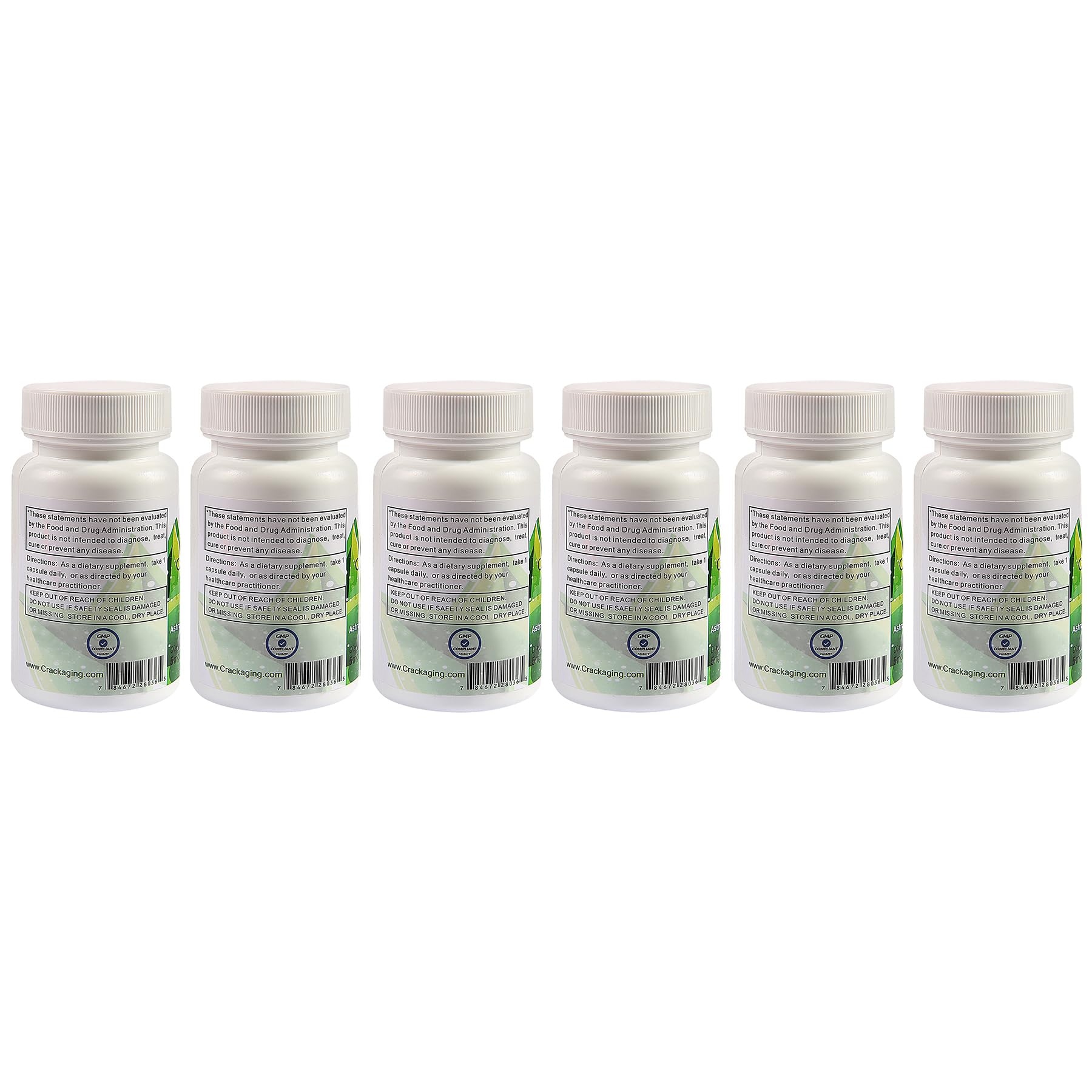 Crackaging Cycloastragenol capsules close-up highlighting veggie capsules for gentle absorption