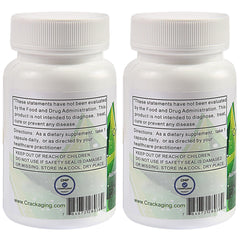 Crackaging Cycloastragenol purity verified by US lab label