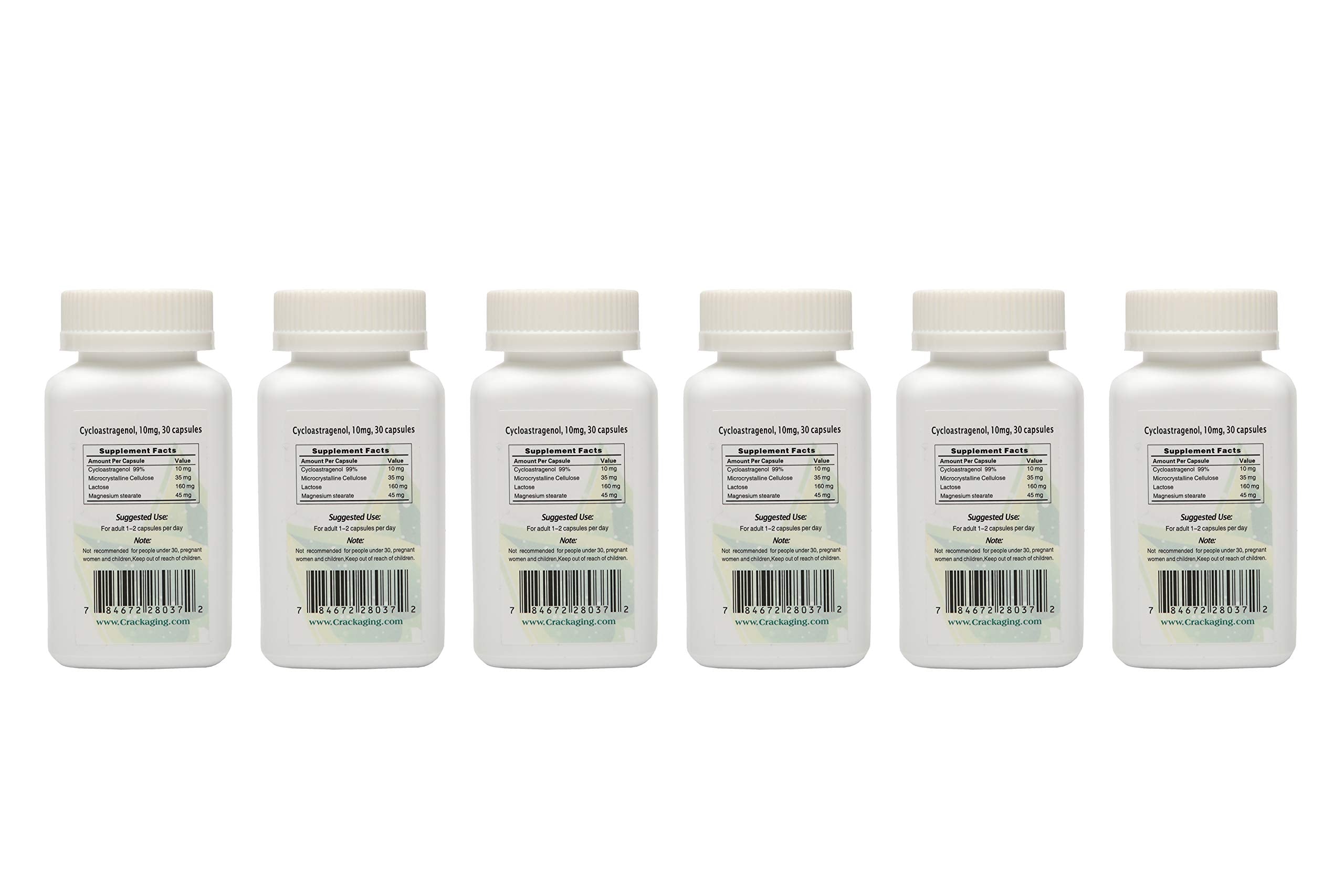 Crackaging Cycloastragenol veggie capsule design for safe delivery
