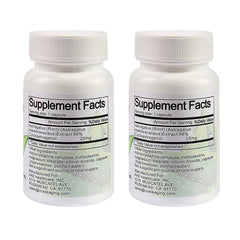 Crackaging Cycloastragenol veggie capsules packaging shows natural ingredients