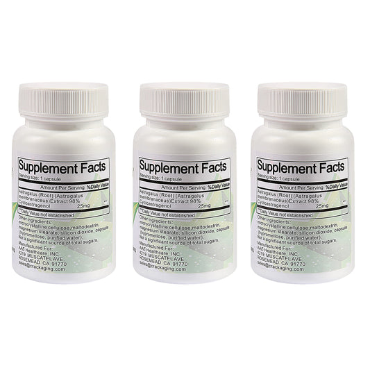 Crackaging hypersorption formula capsules displayed for enhanced bioavailability.
