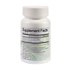 Crackaging independent purity report for Cycloastragenol product