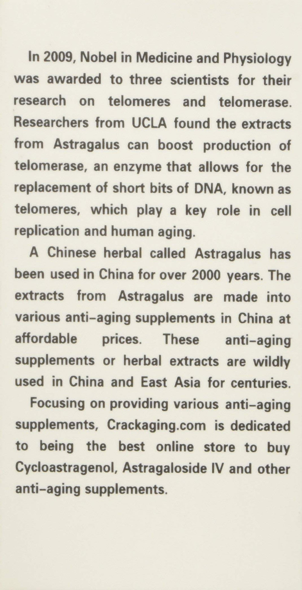 Crackaging Cycloastragenol capsules close-up highlighting purity and form.