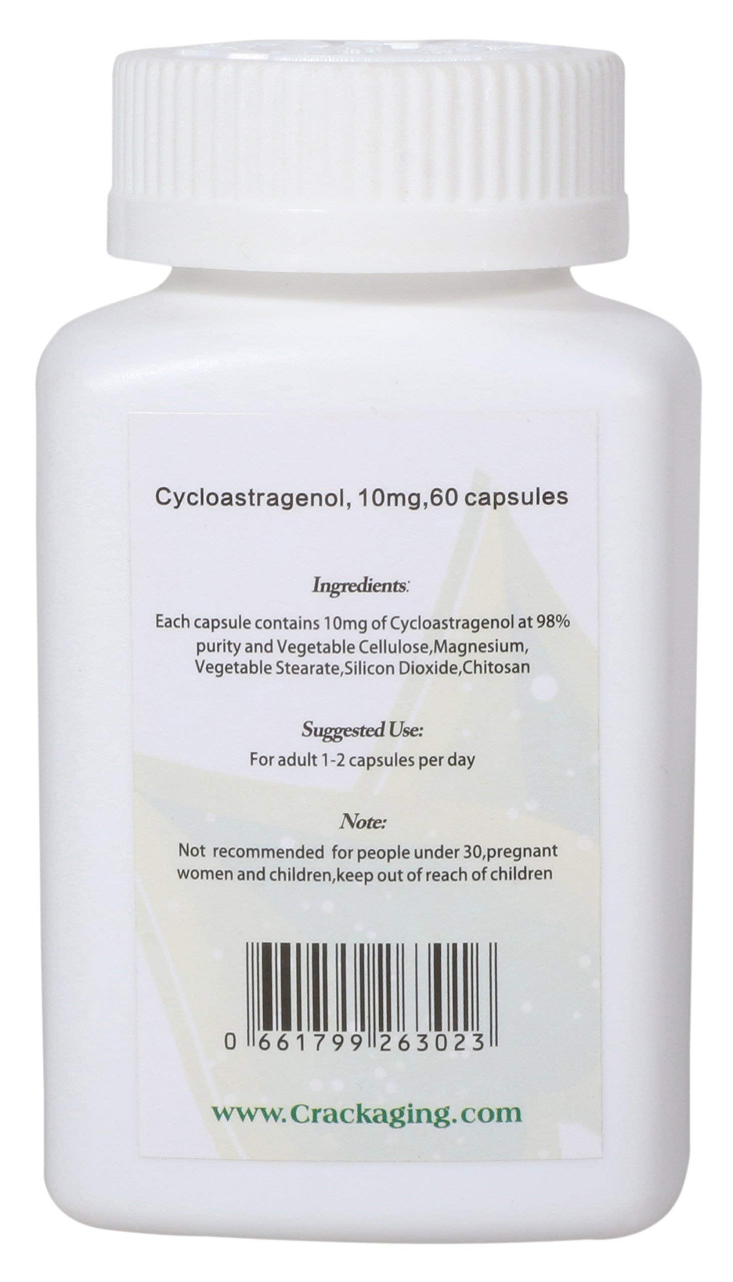 Crackaging hypersorption graphic shows improved bioavailability for Cycloastragenol.