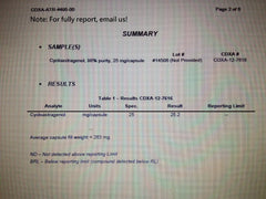 Crackaging US lab-verified purity badge for consumer confidence.