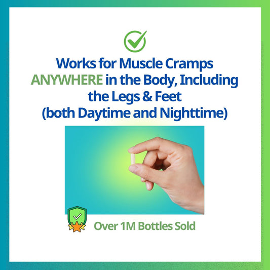 Cramp Defense Truemag capsules highlighting organic magnesium for absorption