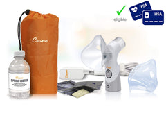 Crane EE-5948 rechargeable battery enabling cordless use anywhere.