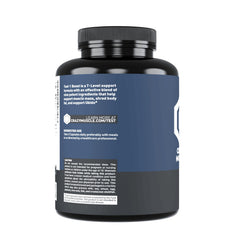 Crazy Muscle Booster 90-count bottle for a simple 30-day routine.