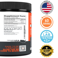 Crazy Muscle vegetarian, gluten-free, soy-free formula supports dietary options