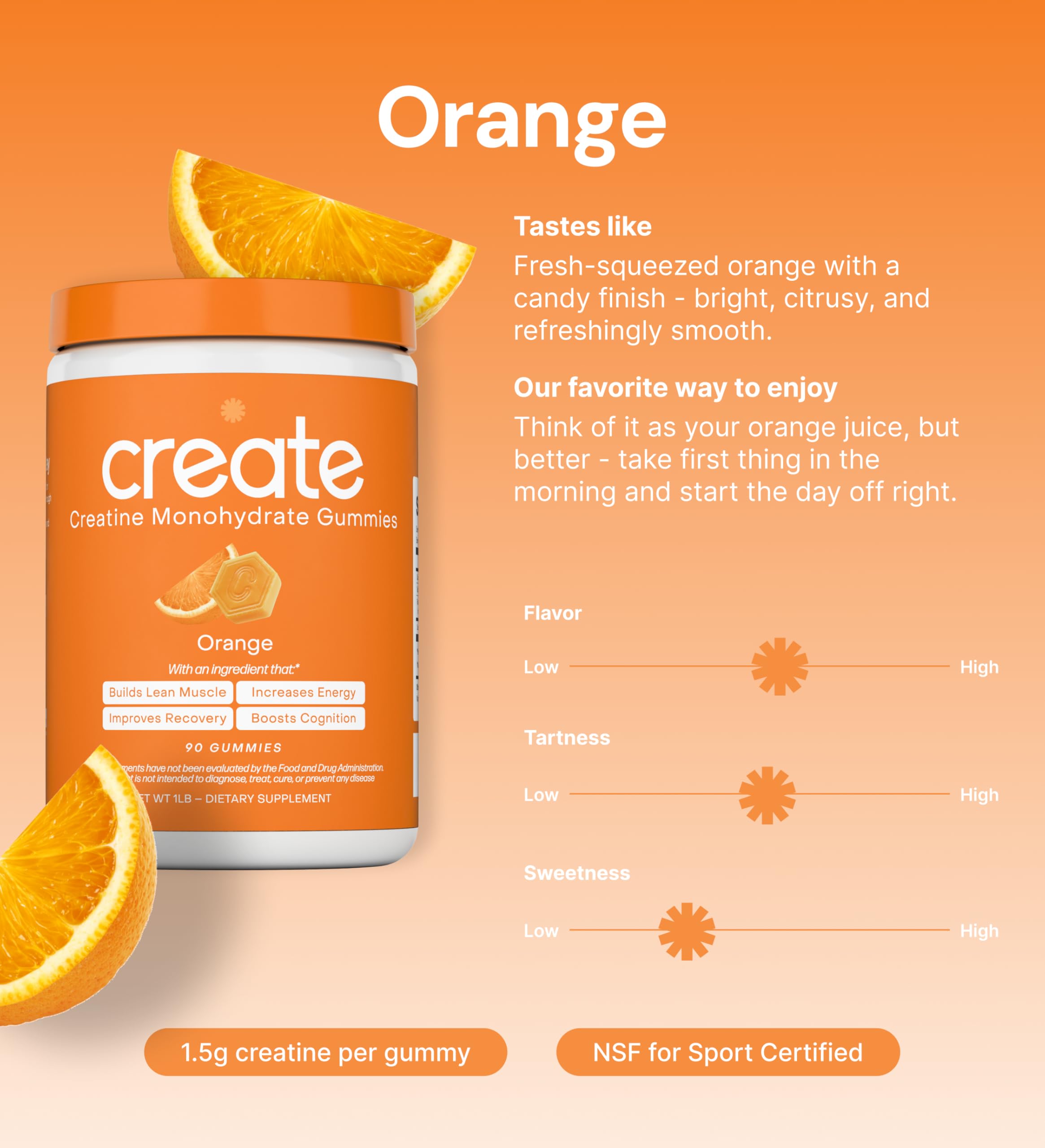 Athlete preparing daily routine with Create gummies for consistency