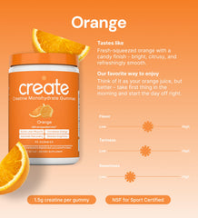 Athlete preparing daily routine with Create gummies for consistency