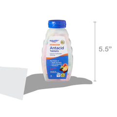 Equate 72-tablet bottle conveys long-lasting supply for home or travel.