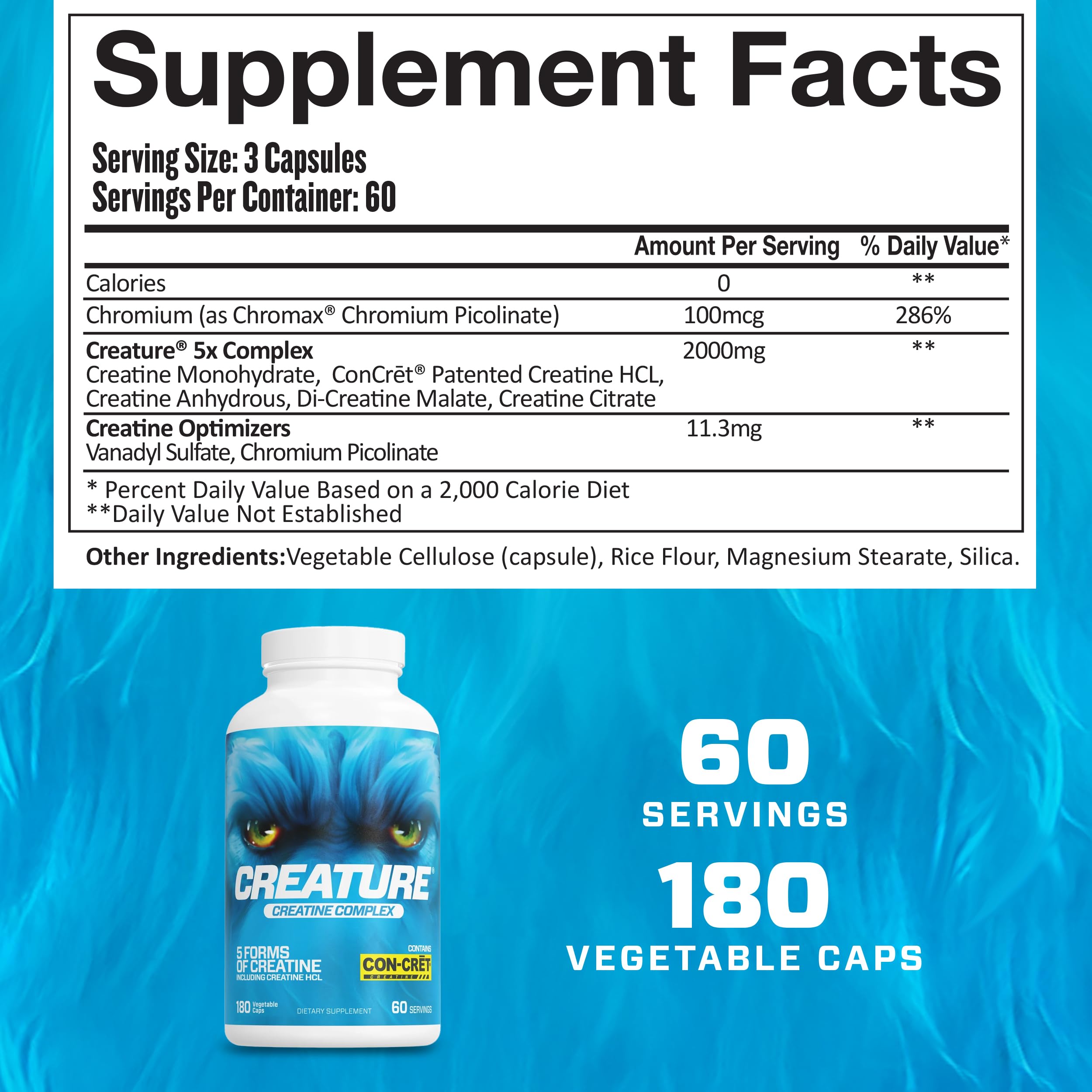 Athlete using CREATURE Creatine Complex during training for potential performance support