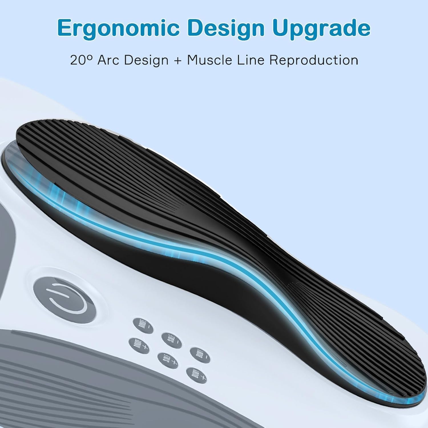 Creliver EMS Foot Stimulator Pro 2 pads kit enables targeted relief across feet.