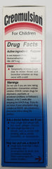 Creomulsion Children's Cough Syrup dosing spoon, simple at home use with measured amounts