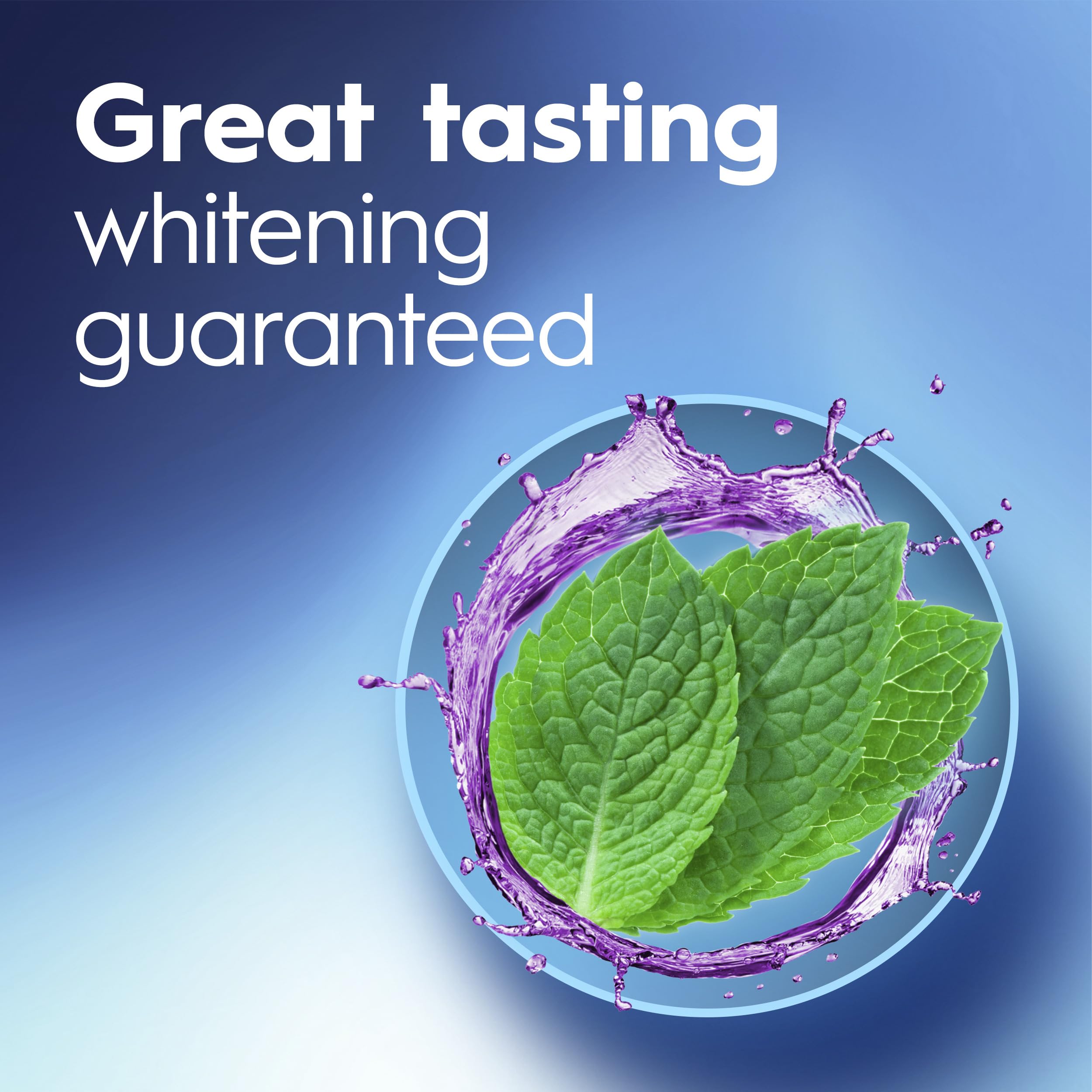 Crest 3D White Brilliance bottle cap close-up with secure seal.
