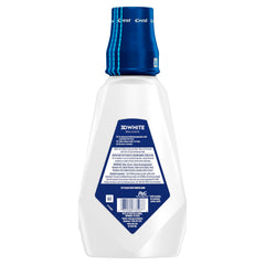 Crest 3D White Brilliance branding on bottle for trust and consistency.