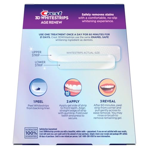 Crest 3D Whitestrips Age Renew fridge storage friendly for freshness