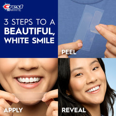 Crest 3D Whitestrips Professional Effects packaging shows 22 treatments.