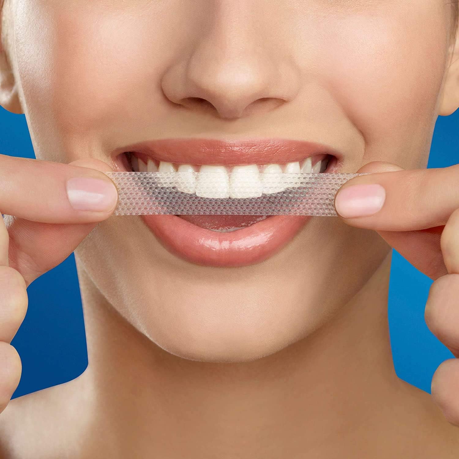 Crest 3D Whitestrips Sensitive 14 day whitening process