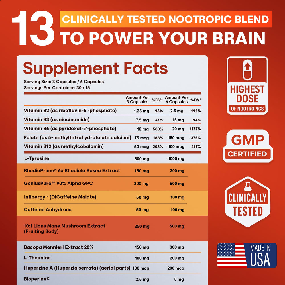 CRTX Nutrition Focus pills ready for daily mental clarity.