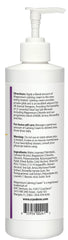 CryoDerm magnesium calming cream packaging back view communicates generous 16 oz size